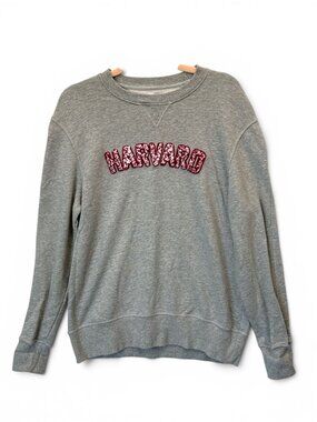 Hillflint Harvard Gray Crewneck Sweatshirt M Size Medium